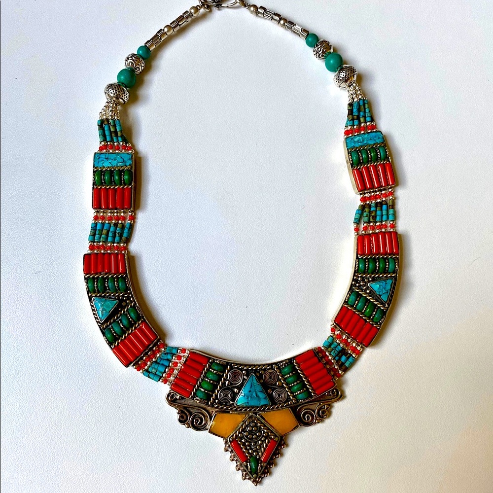 Tibetan Stone Necklace